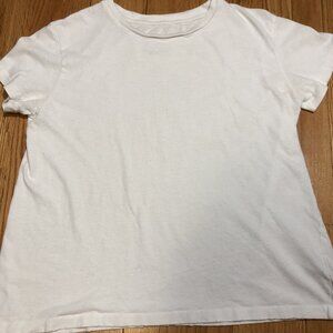 NILI LOTAN Brady Tee Distressed Size Small